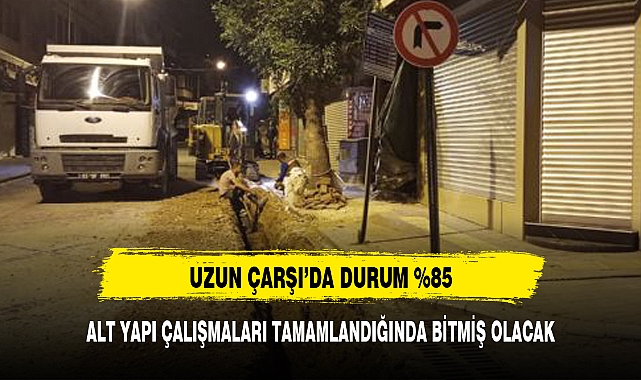 UZUN ÇARŞIDA DURUM %85