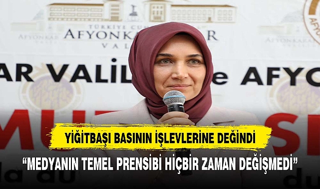 YİĞİTBAŞI BASININ İŞLEVLERİNDEN EĞİTİM'E DEĞİNDİ