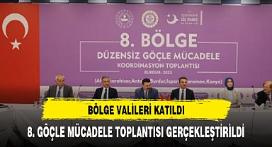 VALİ YİĞİTBAŞI GÖÇLE MÜCADELE TOPLANTISINA KATILDI