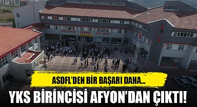YKS BİRİNCİSİ AFYON'DAN ÇIKTI!