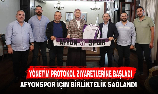 YÖNETİM PROTOKOL ZİYARETLERİNE BAŞLADI