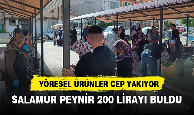 YÖRESEL ÜRÜNLER CEP YAKIYOR