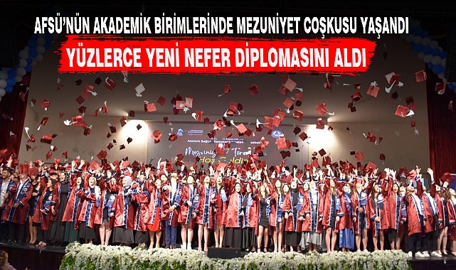 YÜZLERCE YENİ NEFER DİPLOMASINI ALDI