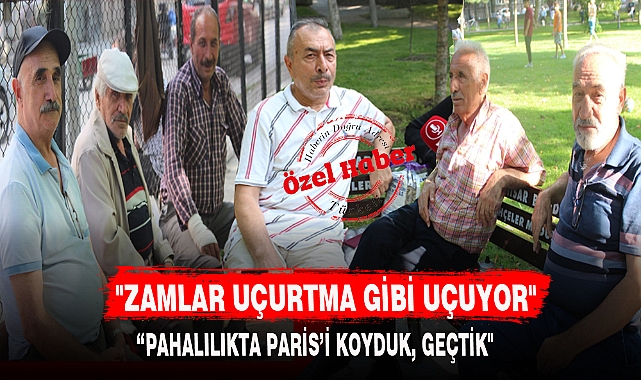 "ZAMLAR UÇURTMA GİBİ UÇUYOR"