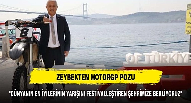 ZEYBEKTEN BOĞAZ MANZARALI MOTORGP POZU