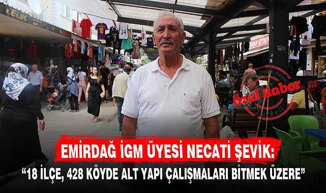 "18 İLÇE, 428 KÖYDE ALT YAPI ÇALIŞMALARI BİTMEK ÜZERE"