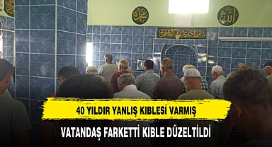 40 YILDIR YANLIŞ KIBLESİ VARMIŞ