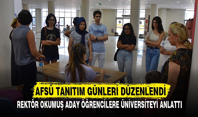 AFSÜ TANITIM GÜNLERİ DÜZENLENDİ