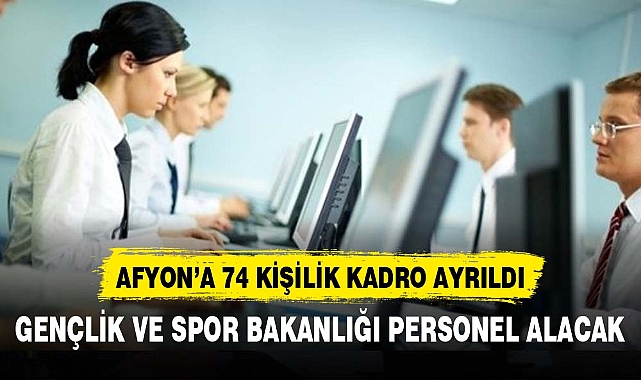 ​​​​​​​AFYON’A 74 KİŞİLİK KADRO AYRILDI