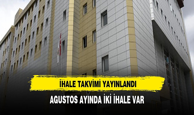 AFYON BELEDİYESİ AĞUSTOS AYI İHALE TAKVİMİ YAYINLANDI