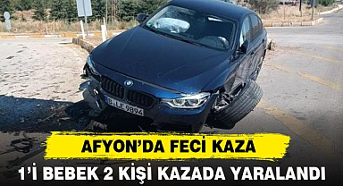 AFYON'DA FECİ KAZA