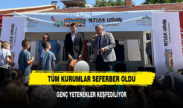 AFYON'DA GENÇ YETENEKLER KEŞFEDİLİYOR
