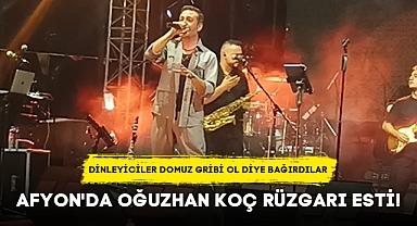 AFYON'DA OĞUZHAN KOÇ RÜZGARI ESTİ