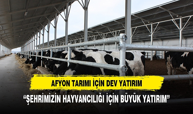 AFYON TARIMINI ŞAHLANDIRACAK HAMLE