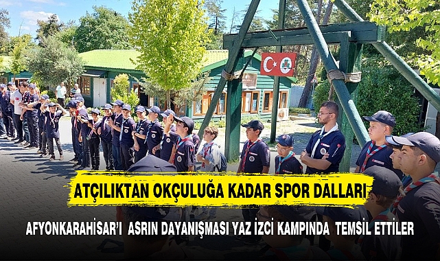 AFYONKARAHİSAR'I TEMSİL ETTİLER