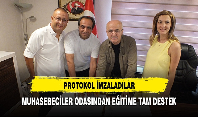 AFYONKARAHİSAR MALİ MÜŞAVİRLER ODASINDAN EĞİTİME TAM DESTEK