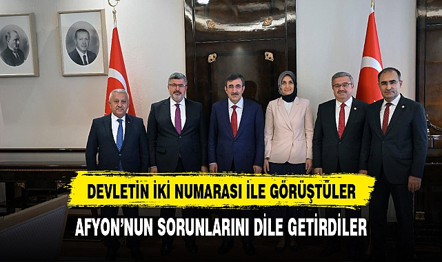 AFYONKARAHİSARLI BÜROKRATLARDAN YILMAZ'A ZİYARET