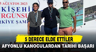 AFYONLU KANOCULARDAN TARİHİ BAŞARI