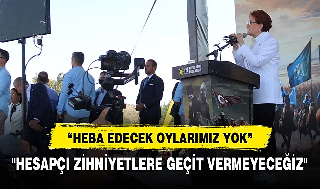 AKŞENER, “HEBA EDECEK OYLARIMIZ YOK”