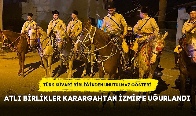 ATLI BİRLİKLER KARARGAHTAN İZMİR'E UĞURLANDI