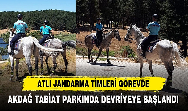 ATLI JANDARMA TİMLERİ GÖREVDE