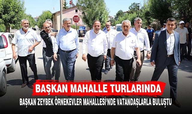 BAŞKAN MAHALLE TURLARINDA