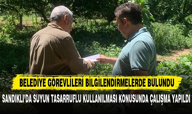 BELEDİYE GÖREVLİLERİ BİLGİLENDİRMELERDE BULUNDU
