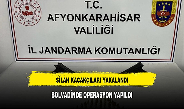BOLVADİN'DE OPERASYON YAPILDI