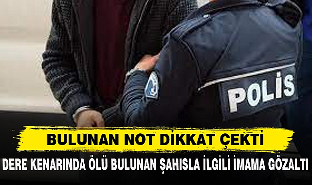 BULUNAN NOT DİKKAT ÇEKTİ