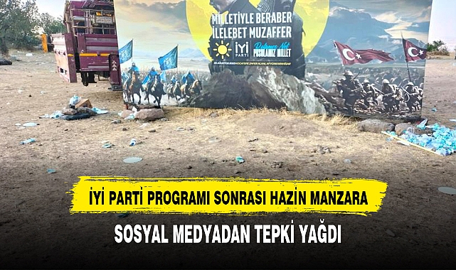Büyük Taarruz'da Türk ordusunun konuşlandığı alan çöplerle doldu