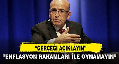 "ENFLASYON RAKAMLARI İLE OYNAMAYIN"