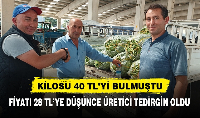 FİYATI 28 TL'YE DÜŞÜNCE ÜRETİCİ TEDİRGİN OLDU