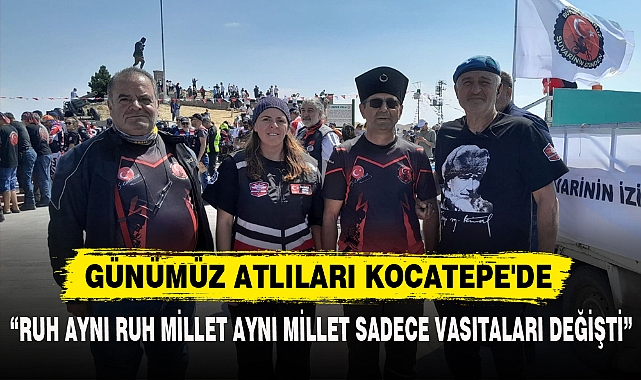 GÜNÜMÜZ ATLILARI KOCATEPE'DE