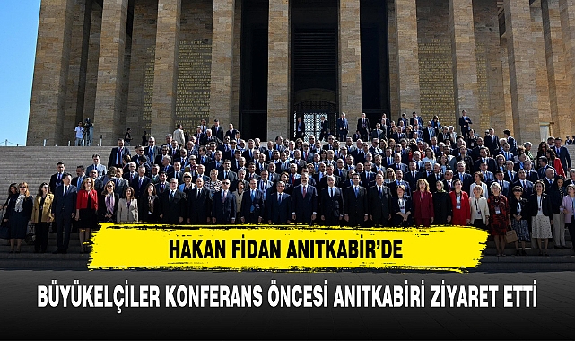 HAKAN FİDAN ANITKABİR'DE