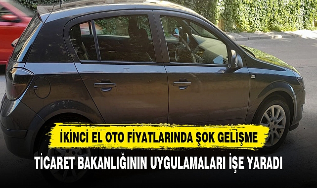 İKİNCİ EL OTOMOBİL  PİYASINDA ŞAŞIRTAN GELİŞME