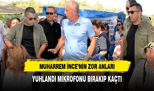 MUHARREM İNCE'NİN ZOR ANLARI