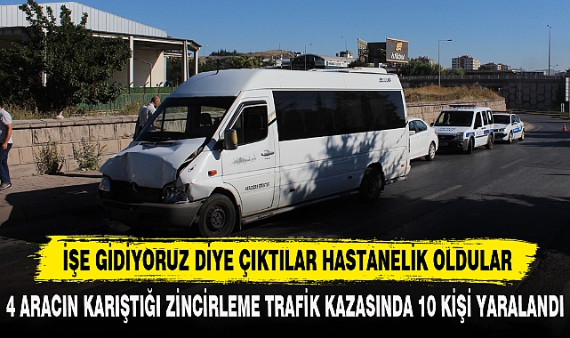 İŞE GİDİYORUZ DİYE ÇIKTILAR HASTANELİK OLDULAR