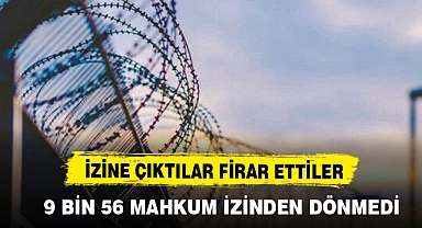 İZİNE ÇIKTILAR FİRAR ETTİLER