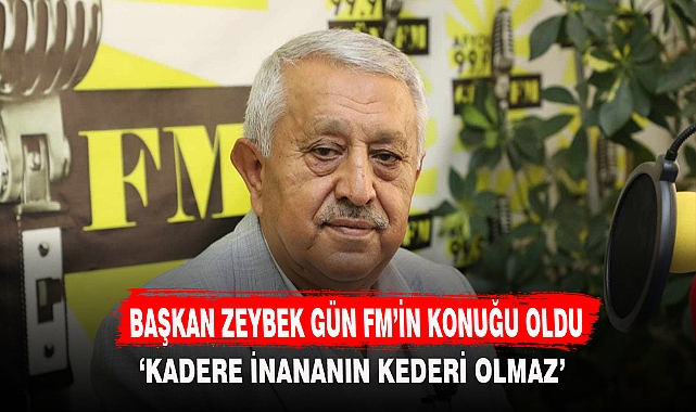 ‘KADERE İNANANIN KEDERİ OLMAZ’