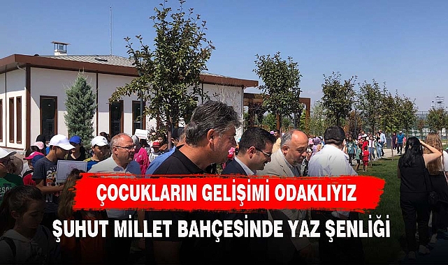KASAPOĞLU, "ÇOCUKLARIN FİZİKSEL VE ZİHİNSEL GELİŞİMİ ODAKLIYIZ"