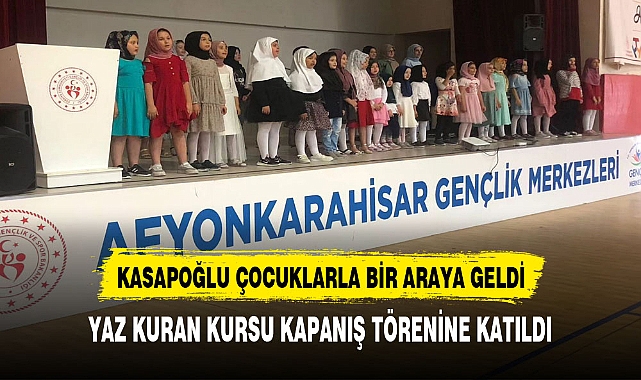 KASAPOĞLU GENÇLERİN MUTLULUĞUNA ORTAK OLDU