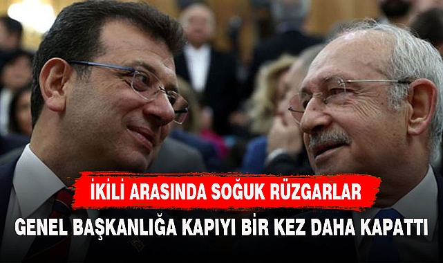 Kılıçdaroğlu İmamoğlu için son sözünü söyledi