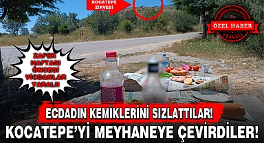 KOCATEPE’Yİ MEYHANEYE ÇEVİRDİLER!