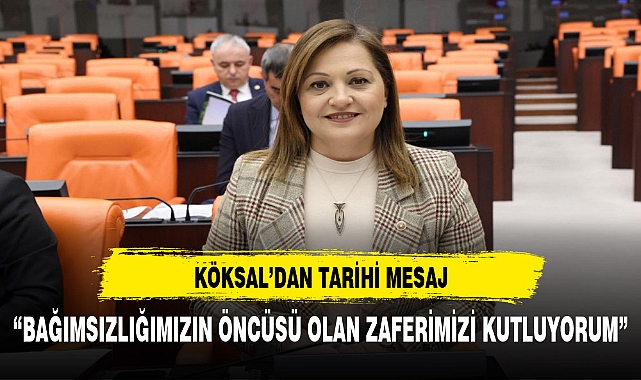 KÖKSAL'DAN TARİHİ MESAJ