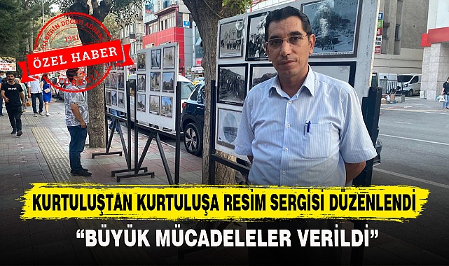 KURTULUŞTAN KURTULUŞA RESİM SERGİSİ DÜZENLENDİ