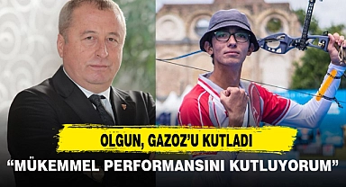 İYİ PARTİ MİLLETVEKİLİ OLGUN, GAZOZ'U KUTLADI