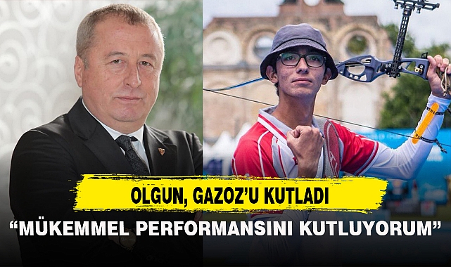 İYİ PARTİ MİLLETVEKİLİ OLGUN, GAZOZ'U KUTLADI