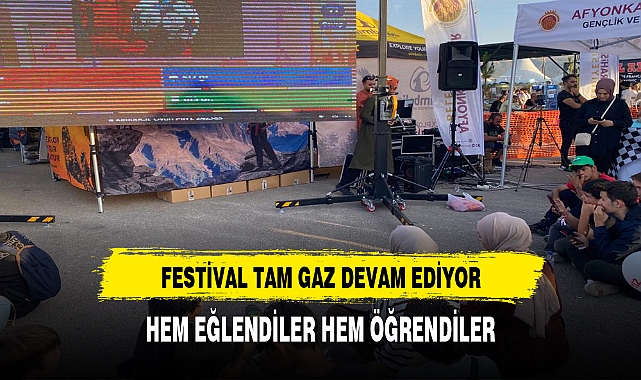 MOTOFESTTE HEM EĞLENDİLER HEM ÖĞRENDİLER