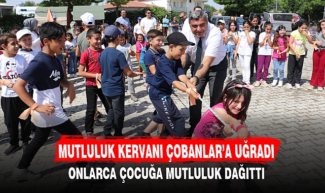 MUTLULUK KERVANI ÇOBANLAR’A UĞRADI