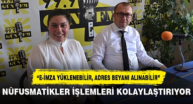 NÜFUSMATİKLER İŞLEMLERİ KOLAYLAŞTIRIYOR